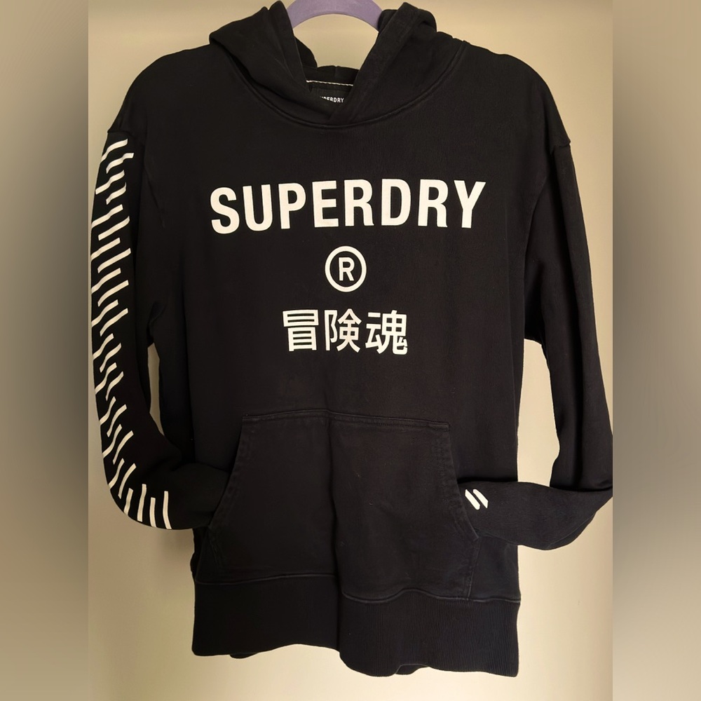 Superdry Black Hoodie